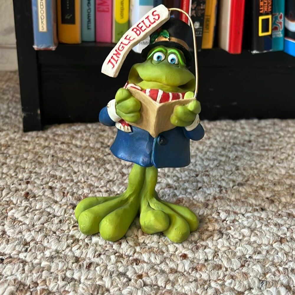 Jingle bells Christmas frog / Xmas decor